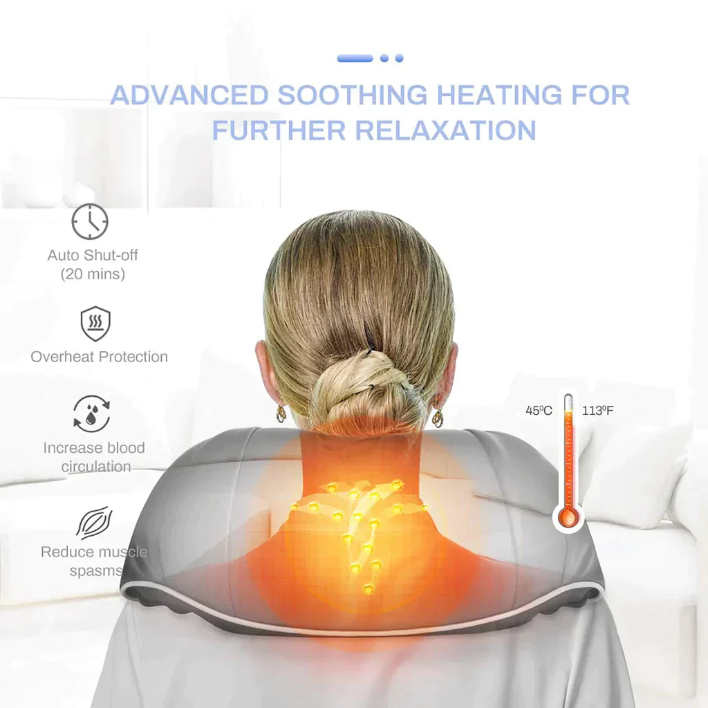 ReliefFlow™ Neck and shoulder massager