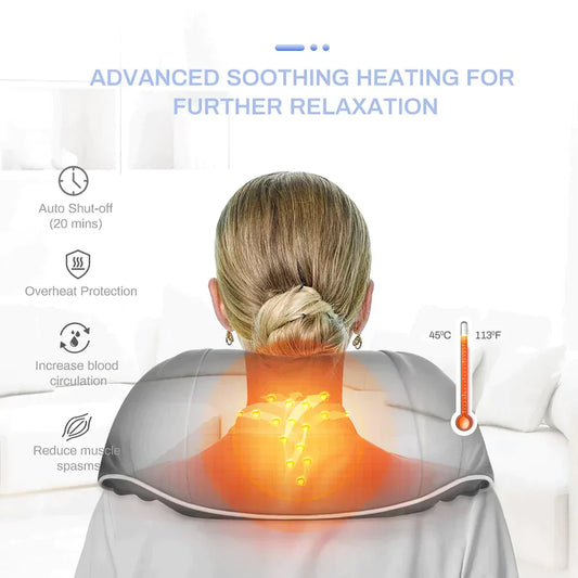 ReliefFlow™ Neck and shoulder massager