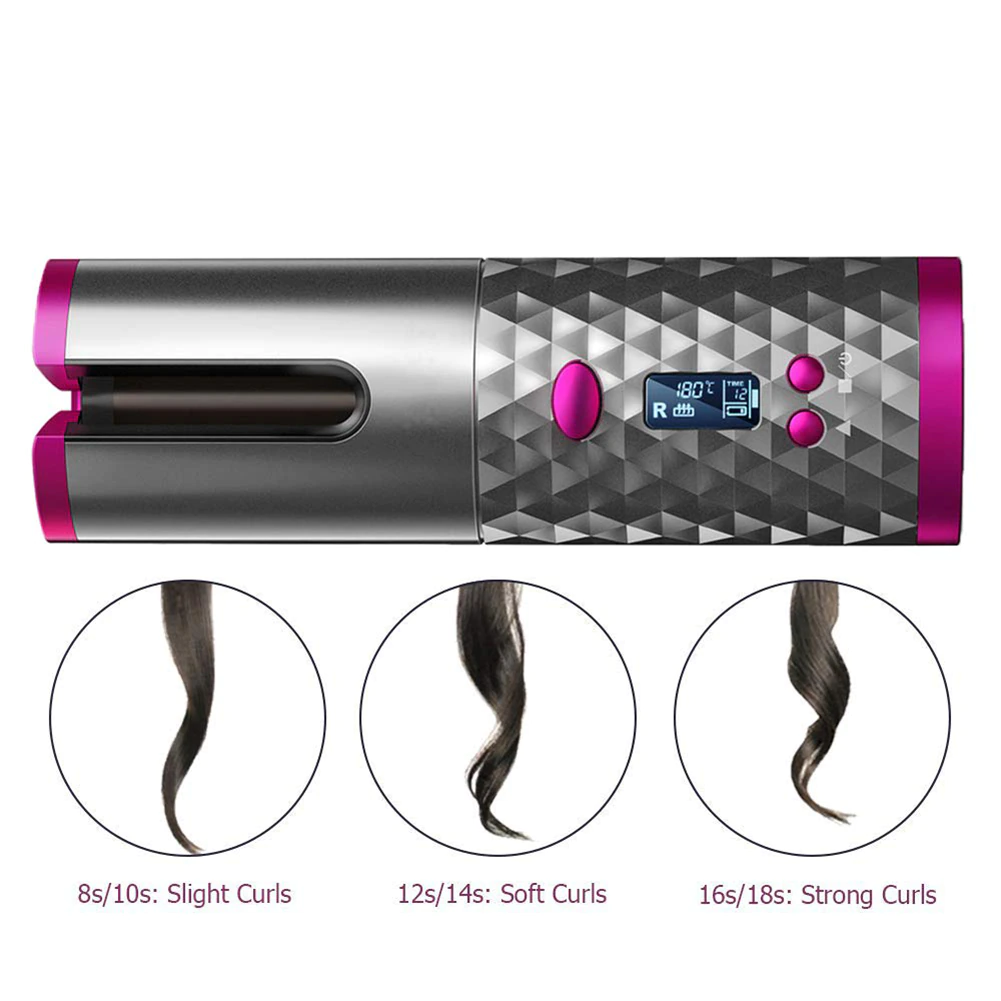 CurlLux™ Portable Hair Curler